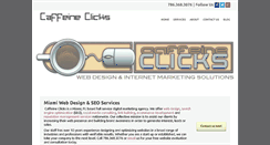 Desktop Screenshot of caffeineclicksllc.com